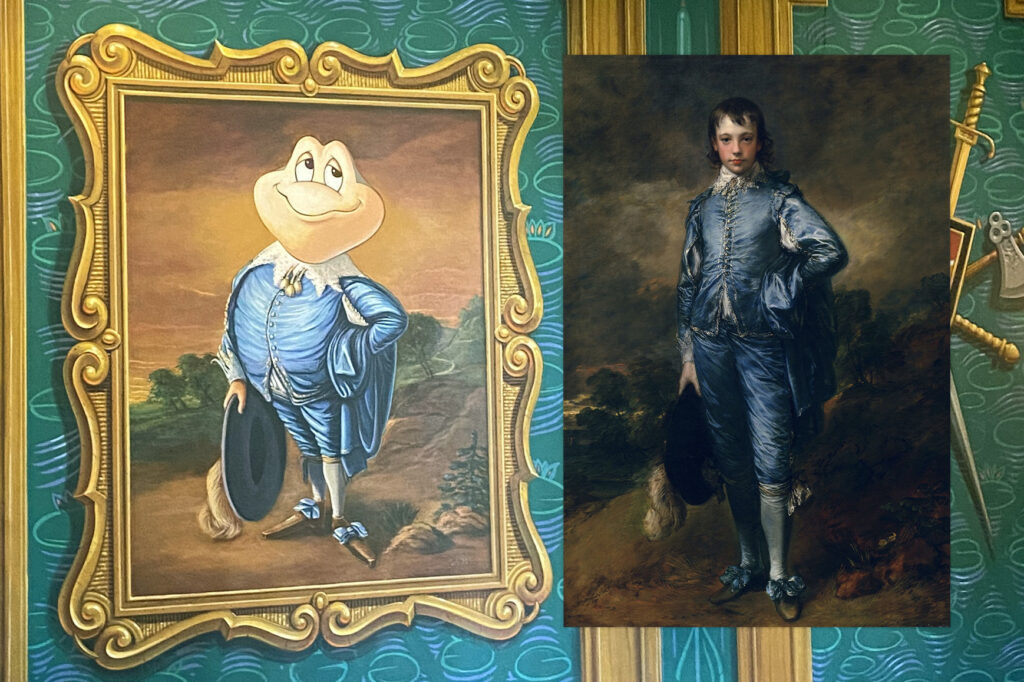 blue boy and toad