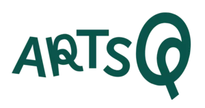 ARTSQ logo in dark green